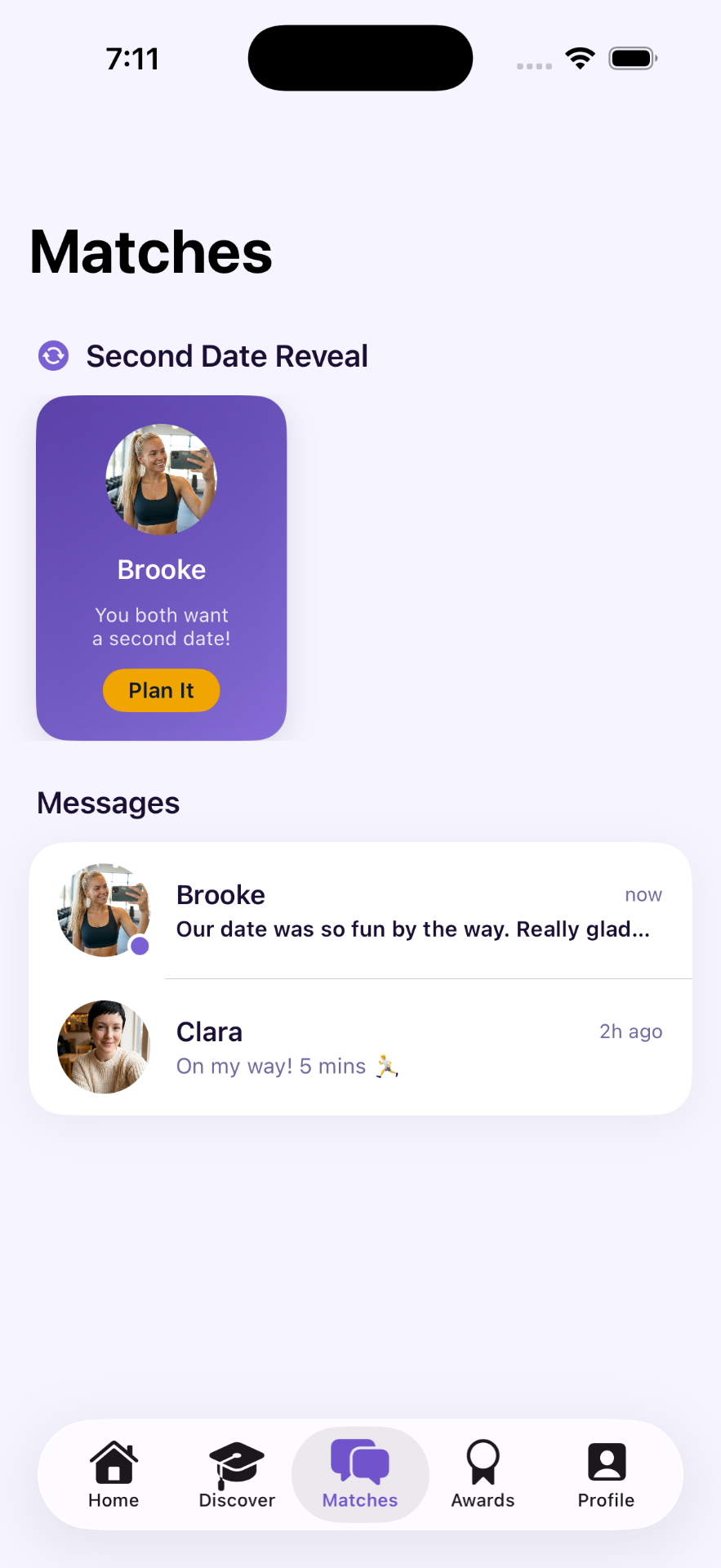 LoveJoy date proposal flow